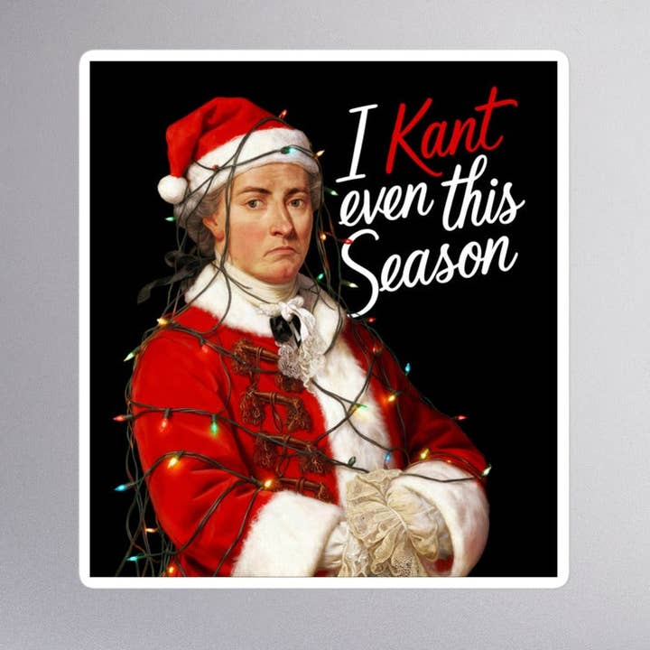 The Philosopher's Shirt - Vendita all'ingrosso Adesivo - Non posso nemmeno questa stagione - Adesivo8