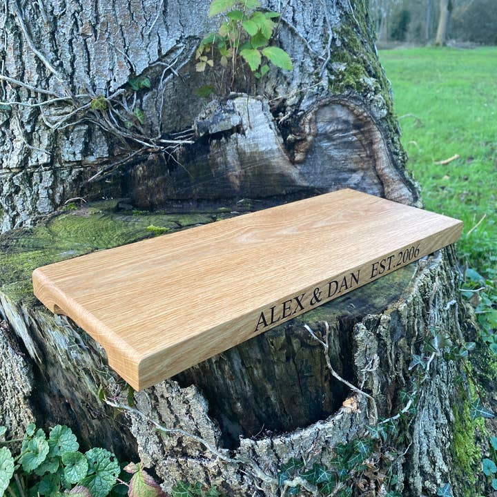 Oak Serving Board Platter for wholesale by Holder and Hook
