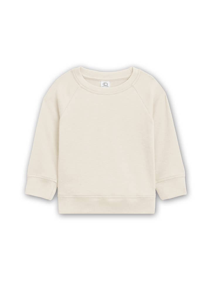 Colored Organics - Vente Sweat-shirt – enfant - Pull Portland biologique pour bébés et enfants - Naturel