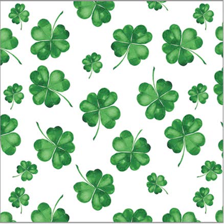Paper Table Runner | Shamrocks for wholesale by WH Hostess Social Stationery