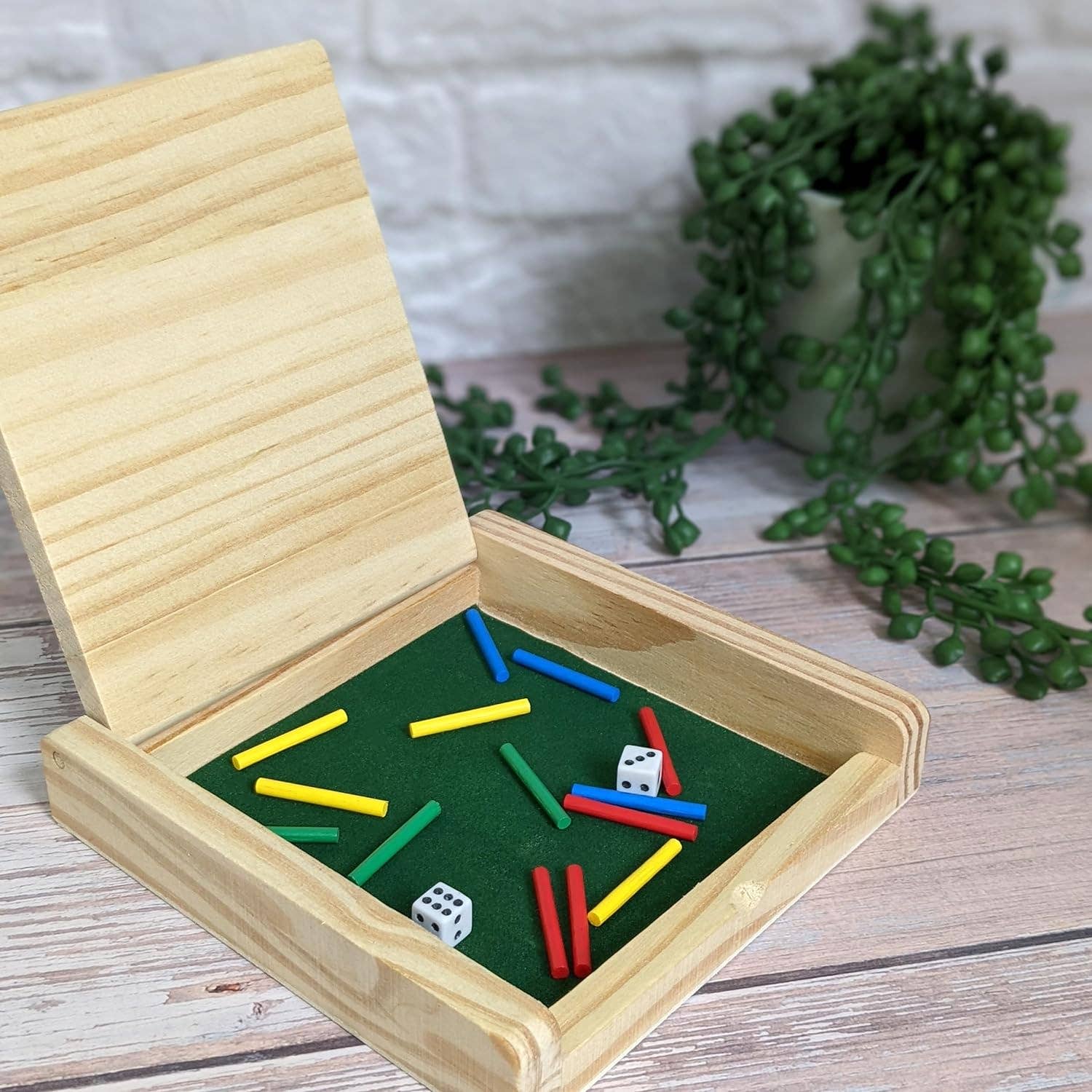 Robert Frederick Ltd - Wholesale Board Game - Wooden Mini Ludo Game3