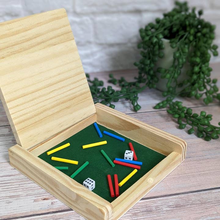 Robert Frederick Ltd - Wholesale Board Game - Wooden Mini Ludo Game3