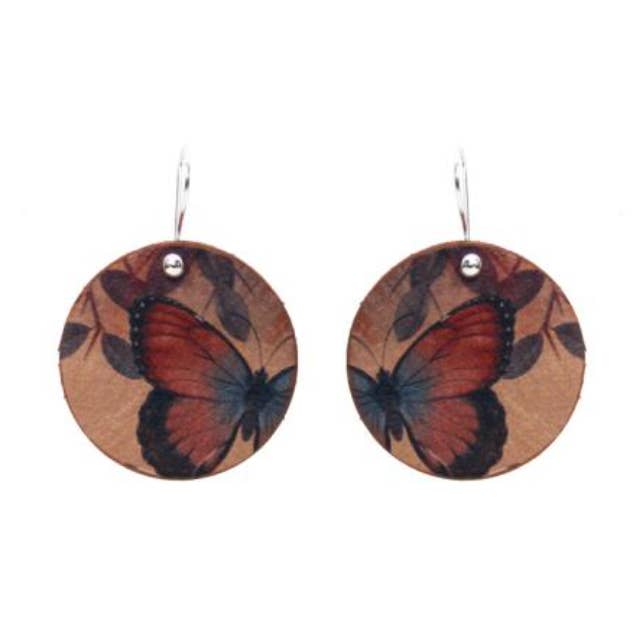 Grande boucle d'oreille ronde 'ALADAS' pour la vente par Cabuxa