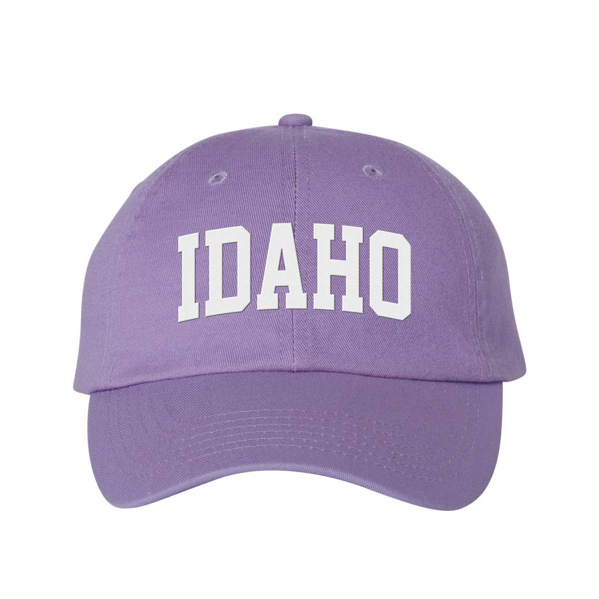 Lucky Luna Apparel - Wholesale Baseball Cap - Unisex - Block Idaho Embroidered Dad Hat6