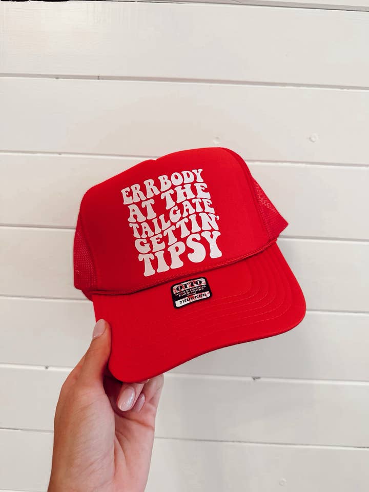Errbody At The Tailgate Gettin' Tipsy Trucker for wholesale by Social Statement