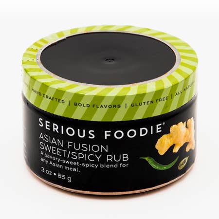 Asian Fusion Spice Rub for wholesale by Serious Foodie