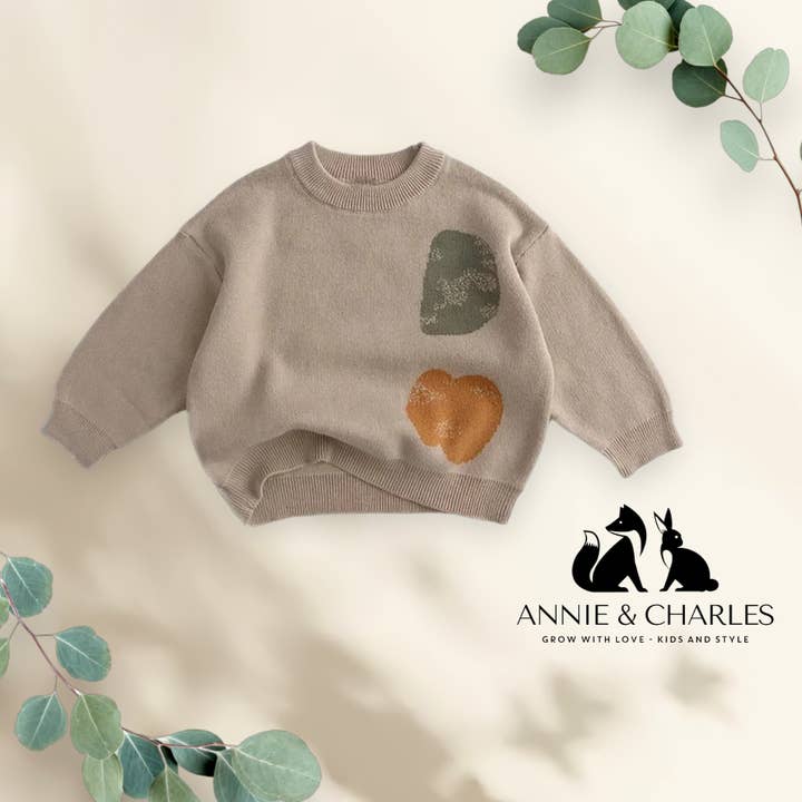 Annie & Charles - Wholesale Knit Sweater - Kids - Annie & Charles® ARCHIE knitted sweater
