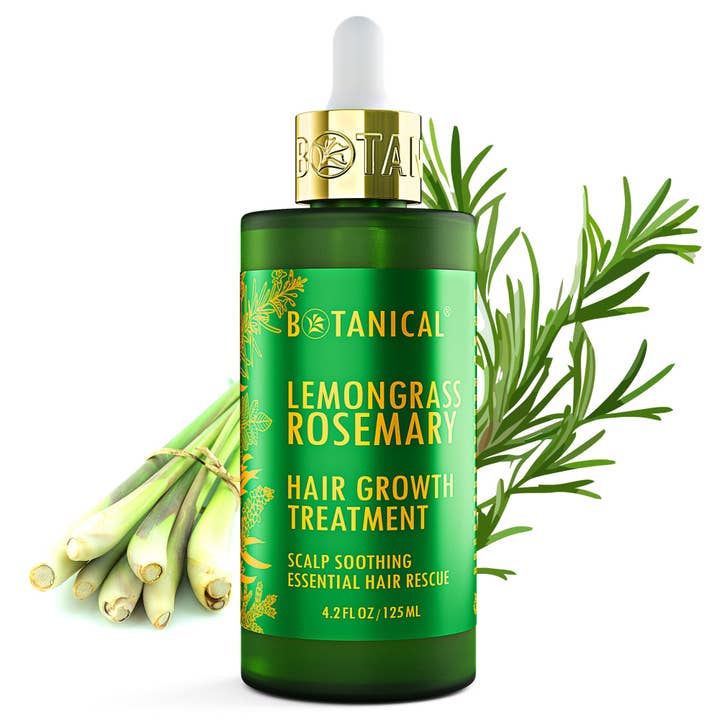 Hair Growth Pre-Shampoo Treatment - Lemongrass & Rosemary - Scalp Soothing for wholesale by Botanical Green Lab