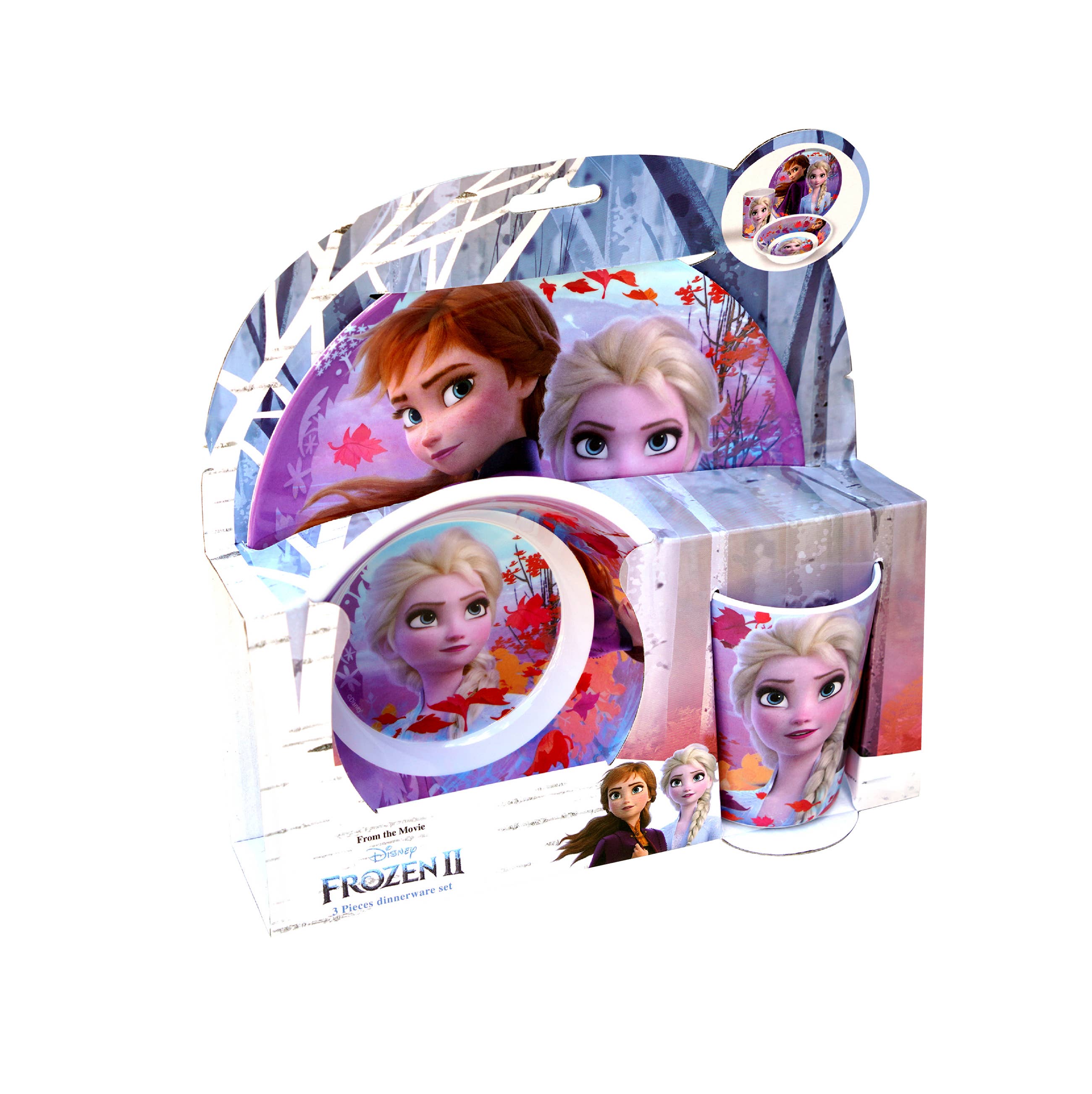 Barbo Toys - Wholesale Dinnerware Set - Kids & Baby - Frozen - 3 Pcs Melamine Set2