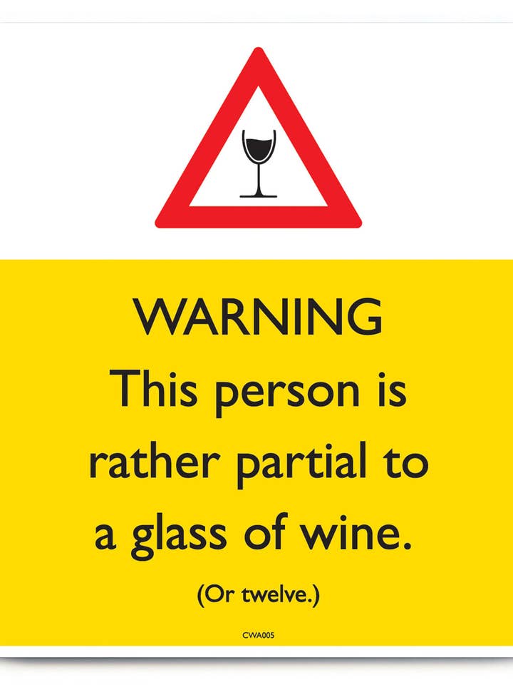 Grappig cadeau - gedeeltelijk voor Wine Coaster van Brainbox Candy voor wholesale door Brainbox Candy