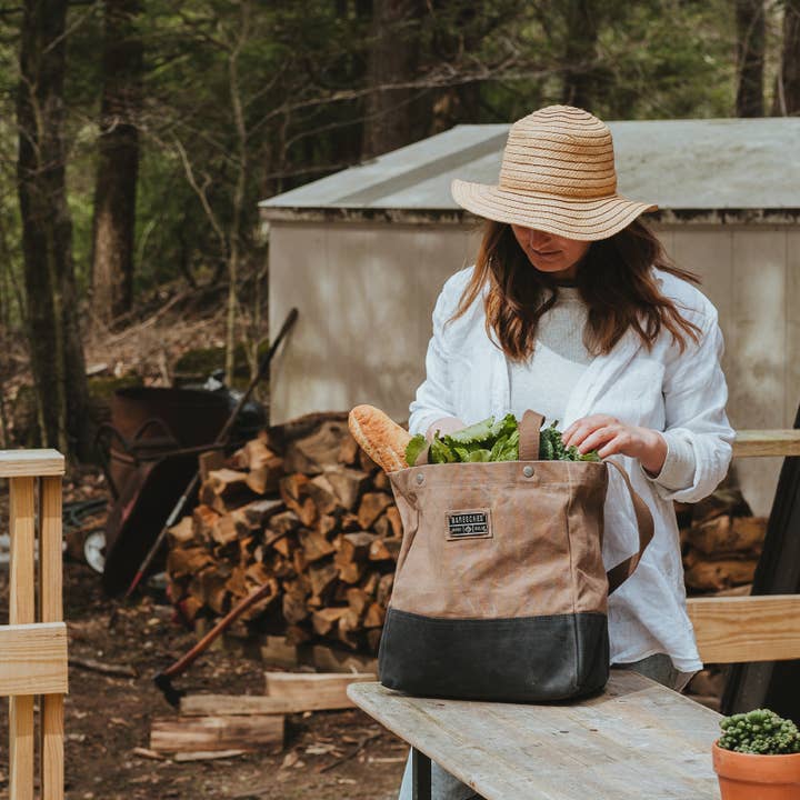 Barebones - Vente Tote bag – unisexe - Sac fourre-tout Neelum Market - Sac en toile cirée