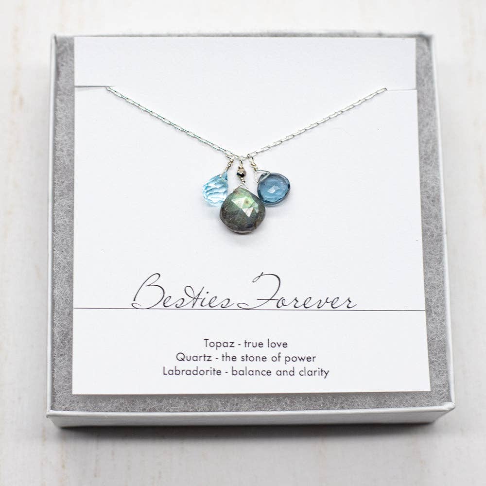 Susan Roberts Jewelry - Wholesale Pendant/Charm Necklace - Besties Forever Necklace1
