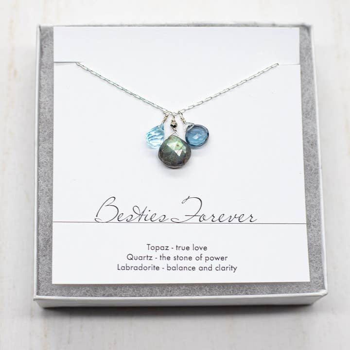 Susan Roberts Jewelry - Wholesale Pendant/Charm Necklace - Besties Forever Necklace1