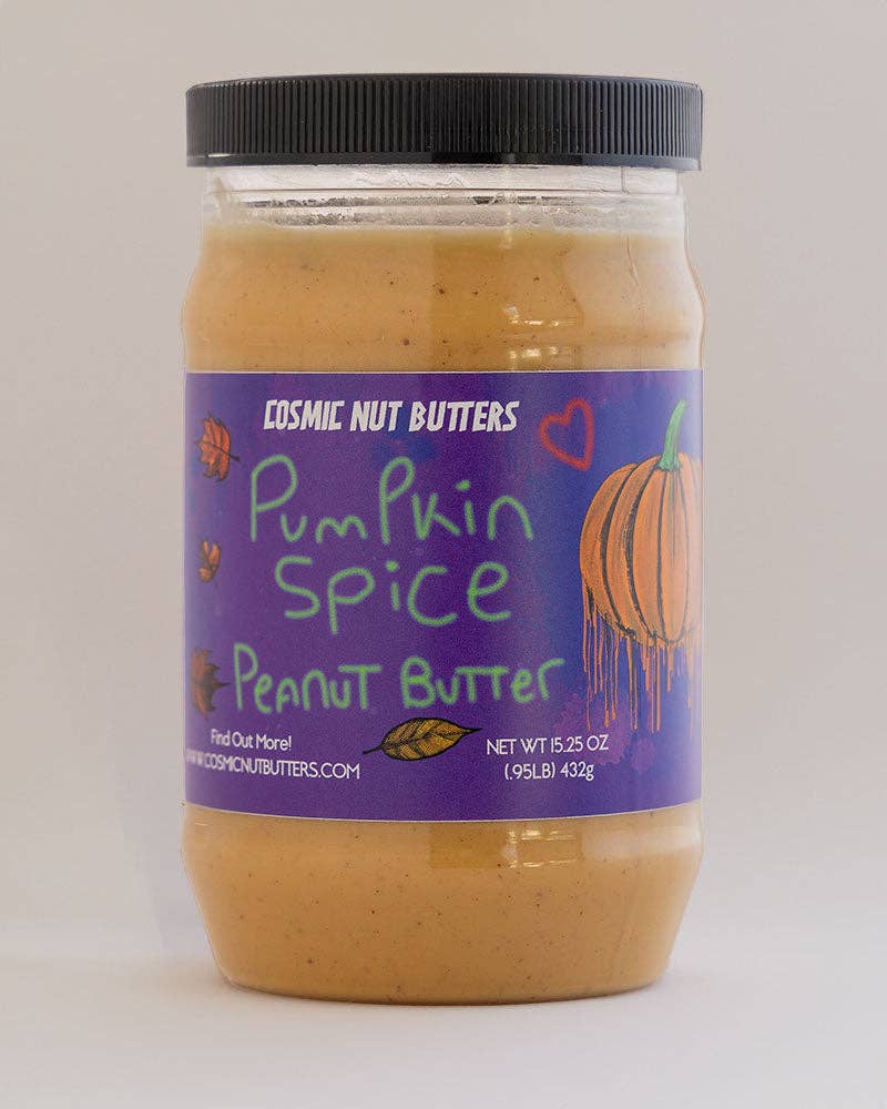 Cosmic Nut Butters - Wholesale Nut Butter - Pumpkin Spice Peanut Butter - 15.25 oz. Naturally Flavored