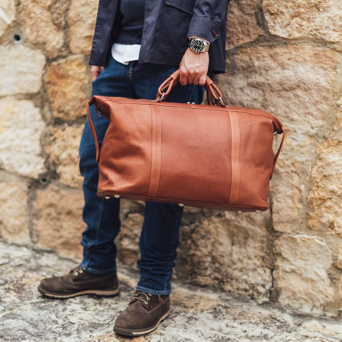 Große Reisetasche zum Mitnehmen für den Großhandel von Piel Leather