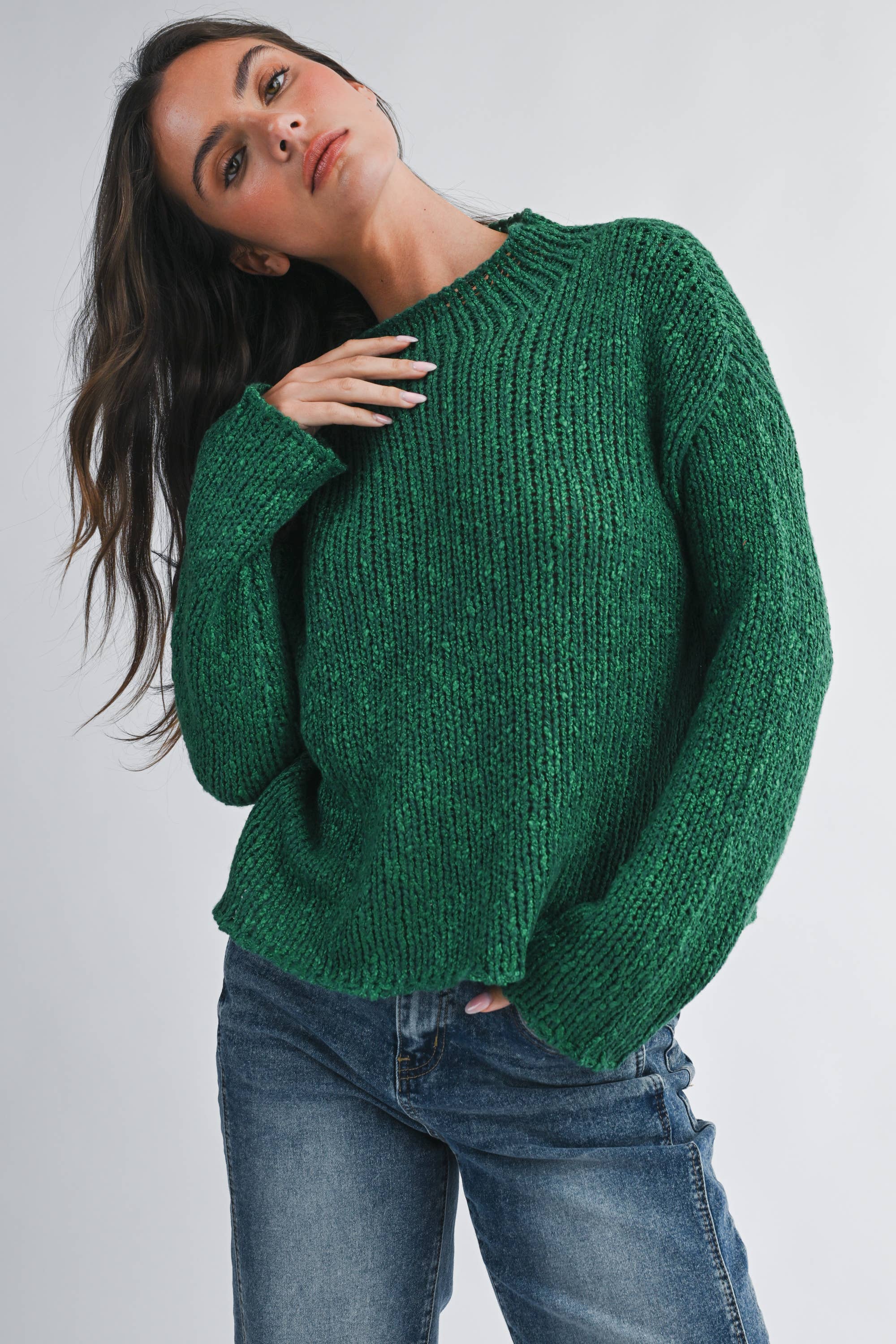 AEMI + CO - Wholesale Knit Sweater - Women's - 3108CK Irma Sweater 620