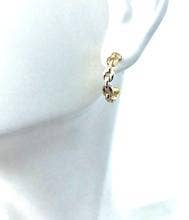 Modern Opus - Wholesale Hoop Earrings - 925 Chain Hoop EA202131