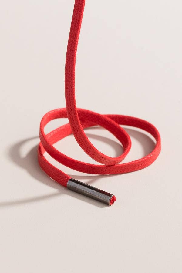 Senkels – Großhandel Schnürsenkel – Unisex – Testarossa | Flache gewachste Schnürsenkel1