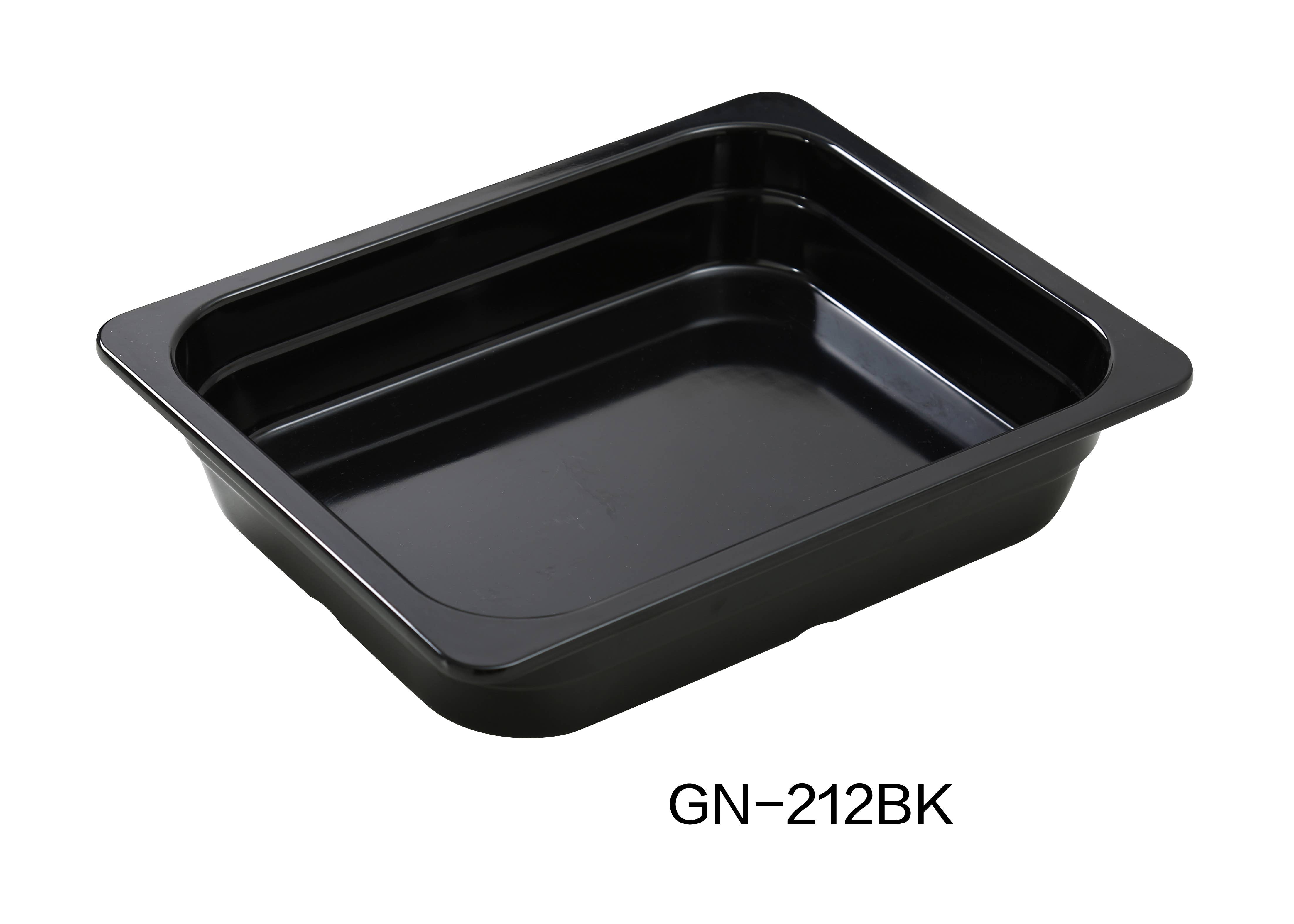 Yanco - Wholesale Baking Dish - 12.8" X 10.43" X 2.56" / 325 X 265 X 65mm PAN ,GN 1/2, 2.3L BLACK0
