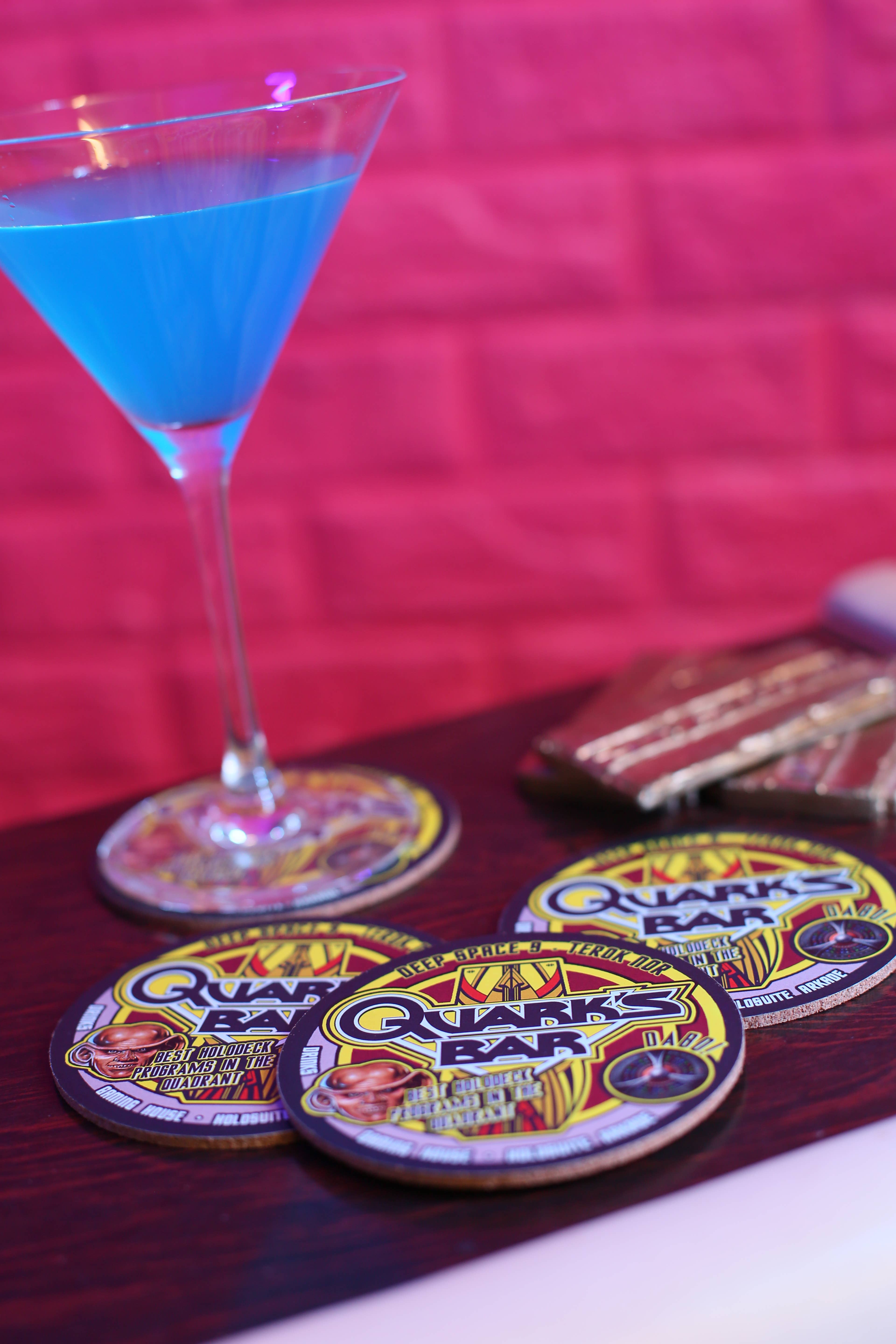 SciFi Nerds – wholesale Coasters – ST Cork Coasters, Pack of 4 Quark's Sci-Fi Decor4