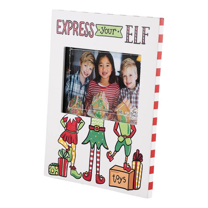 Glory Haus - Wholesale Picture Frame - Express Your Elf Frame- Holiday Décor