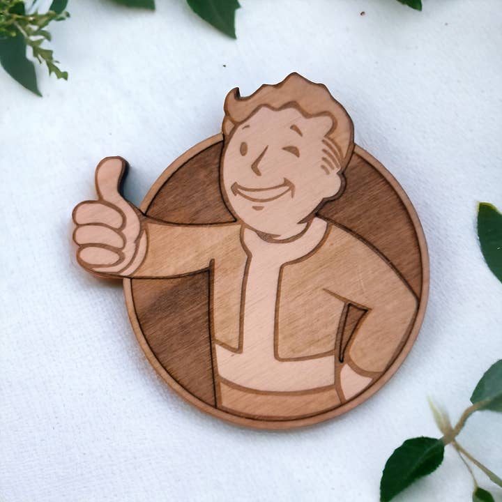 Studio Rima - Wholesale Coasters - Set of 6 Fallout Coasters - Perfect Gift