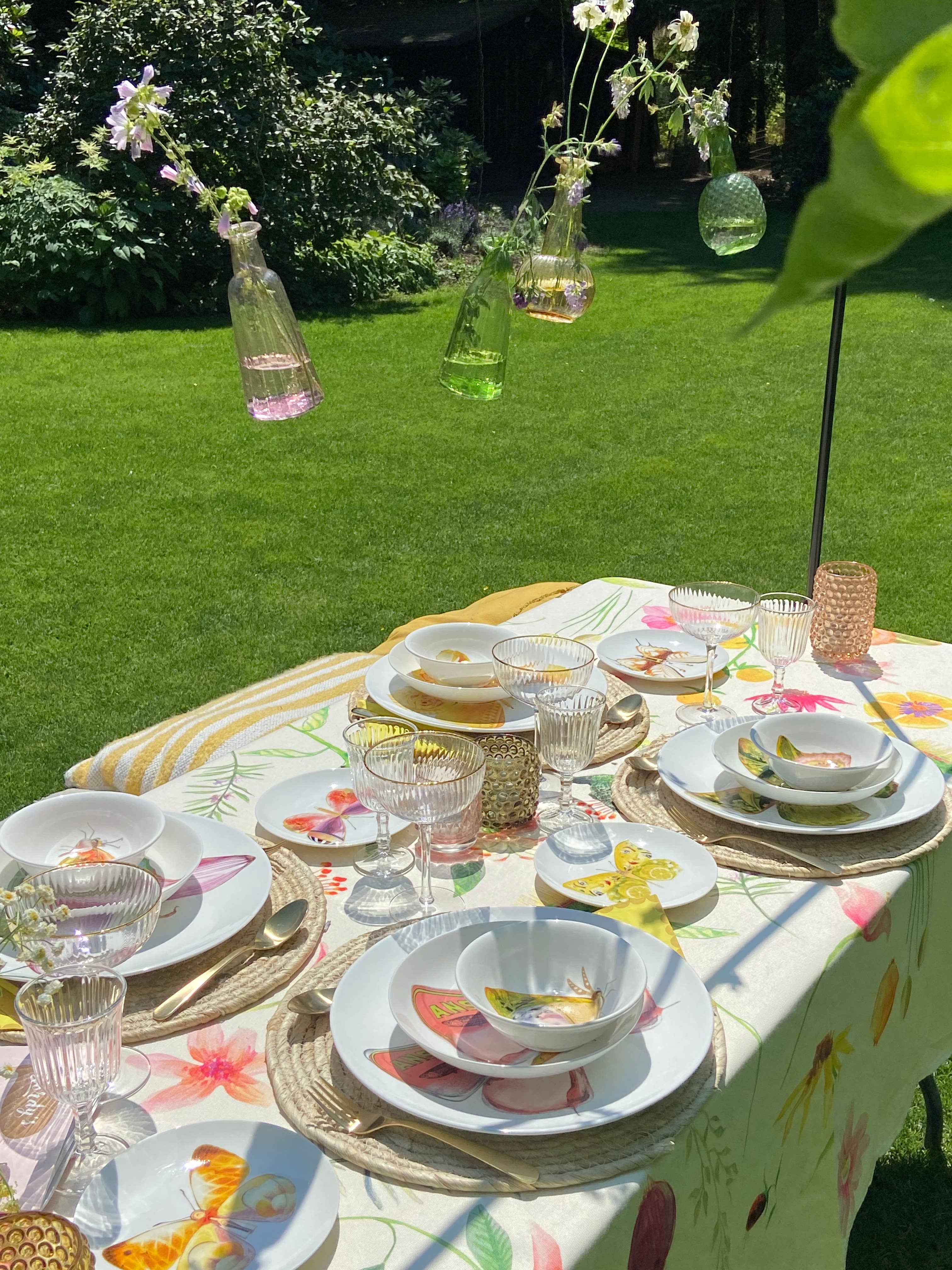 Bordy's – wholesale Salladstallrik – La dolce vita di una farfalla- Insalatiere Piccole14