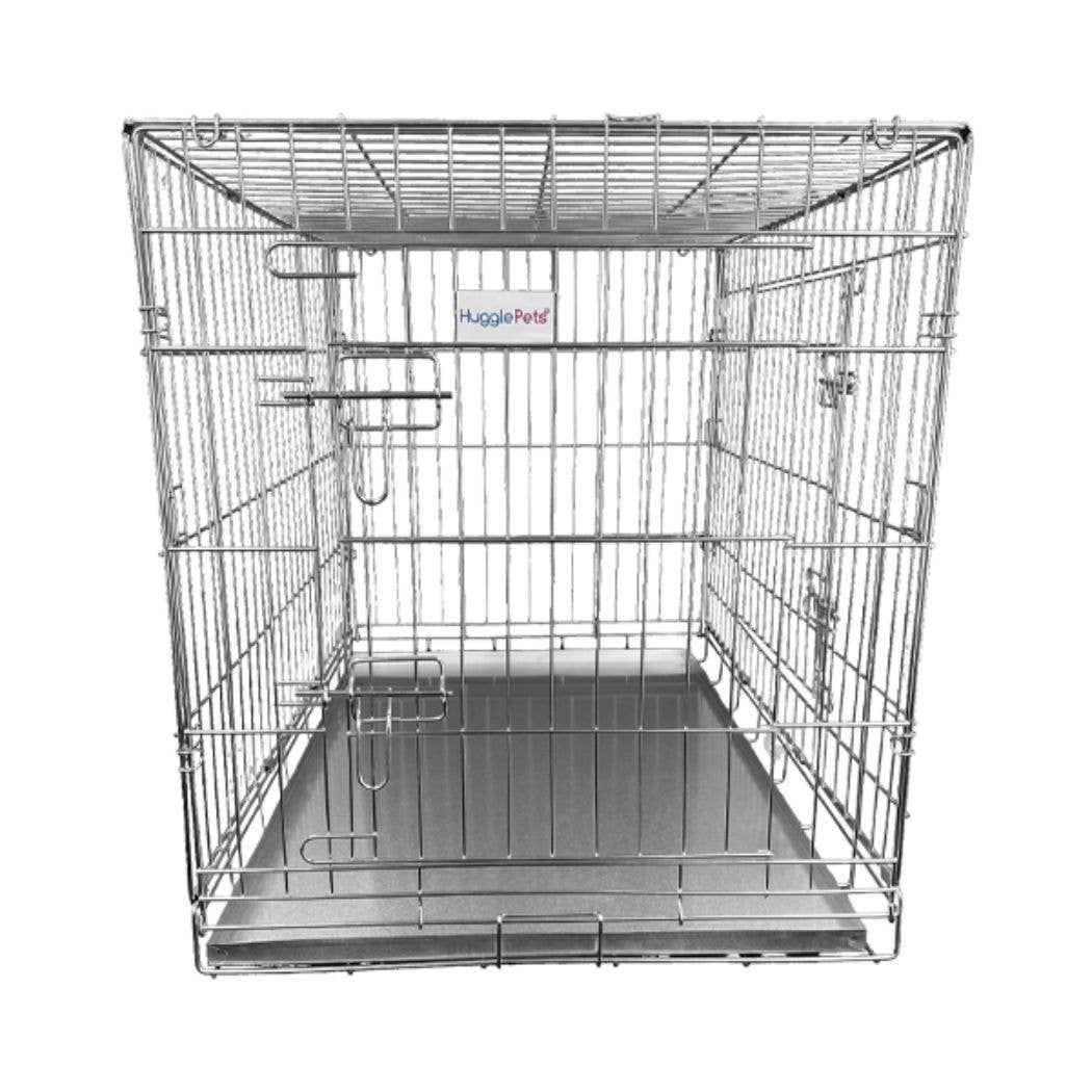 HugglePets - Wholesale Pet Carrier - Dog - HugglePets Dog Cage with Metal Tray9
