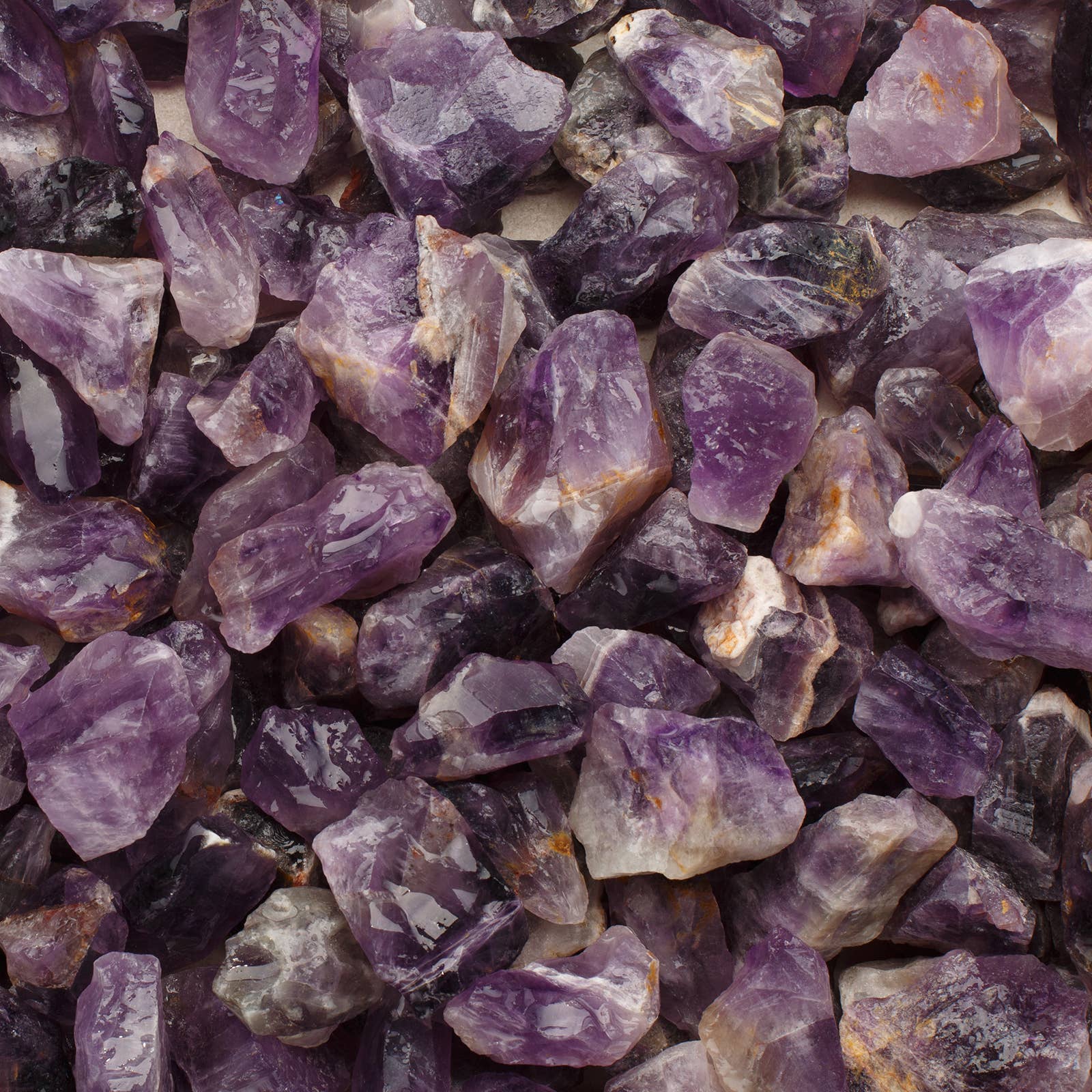 Fantasia Mining - Wholesale Spiritual Stone/Crystal - Rough Chevron Amethyst - India - Raw Natural Stones (1 lb)3