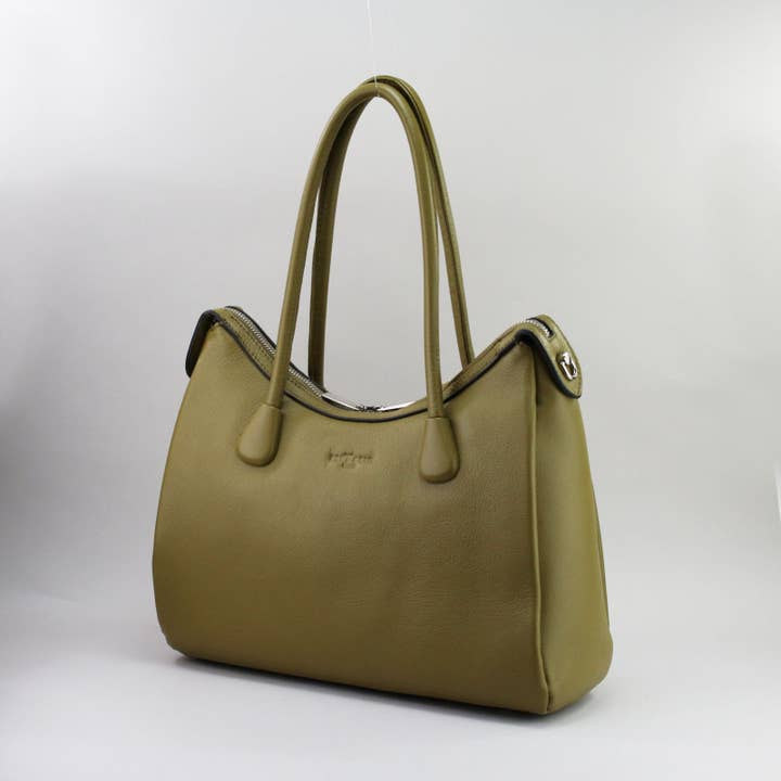583917 Kaki Clair - Sac Cuir pour la vente par Frederic T.