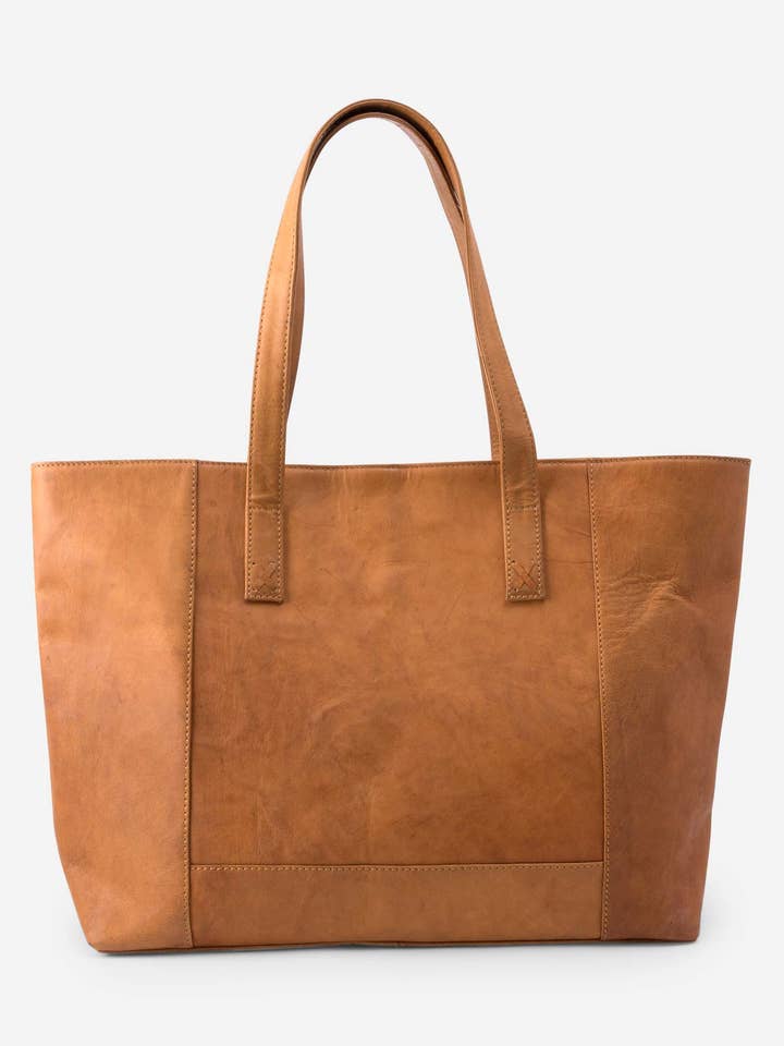 Modern Leather Tote for wholesale by Noonday Collection