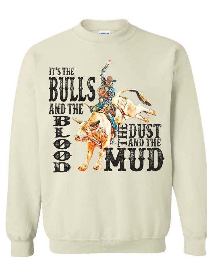 T-shirt graphique Bulls Rodeo pour la vente par Yellow Daffodil Threads
