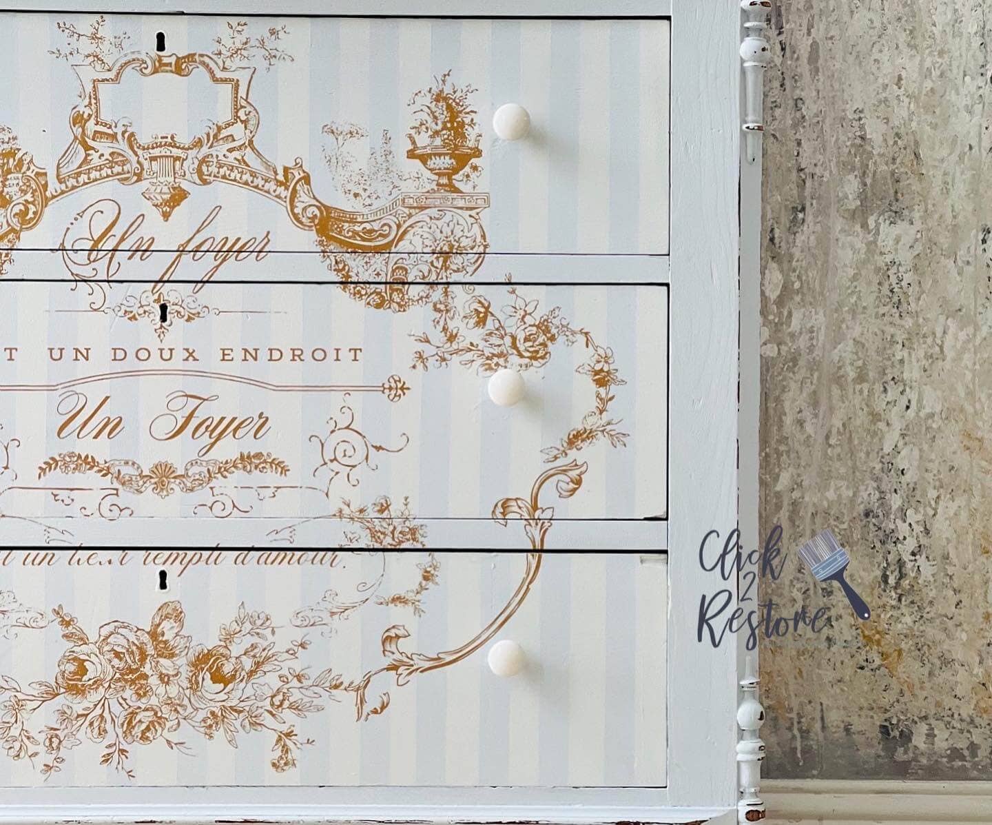 MudPaint - Wholesale Paint Set - Suede Blue - MudPaint Clay Furniture Paint2