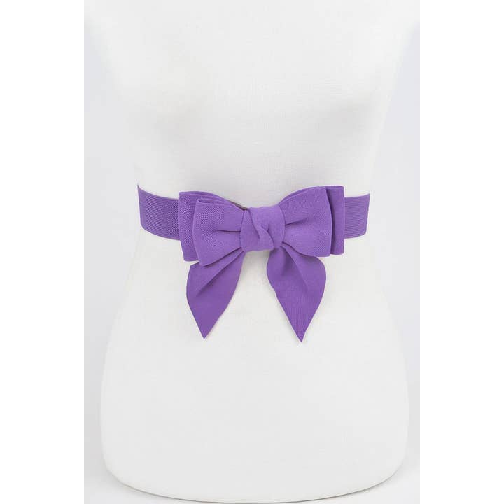 CC Wholesale Clothing - Wholesale Belt – Women's - Ribbon Buckle Stretch Belt2