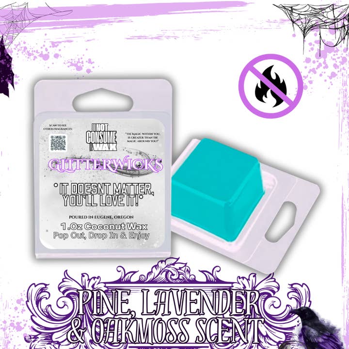 Northern Nights: Dennen, Lavendel & Eikenmos Geurwaxmelt voor wholesale door Glitterwicks