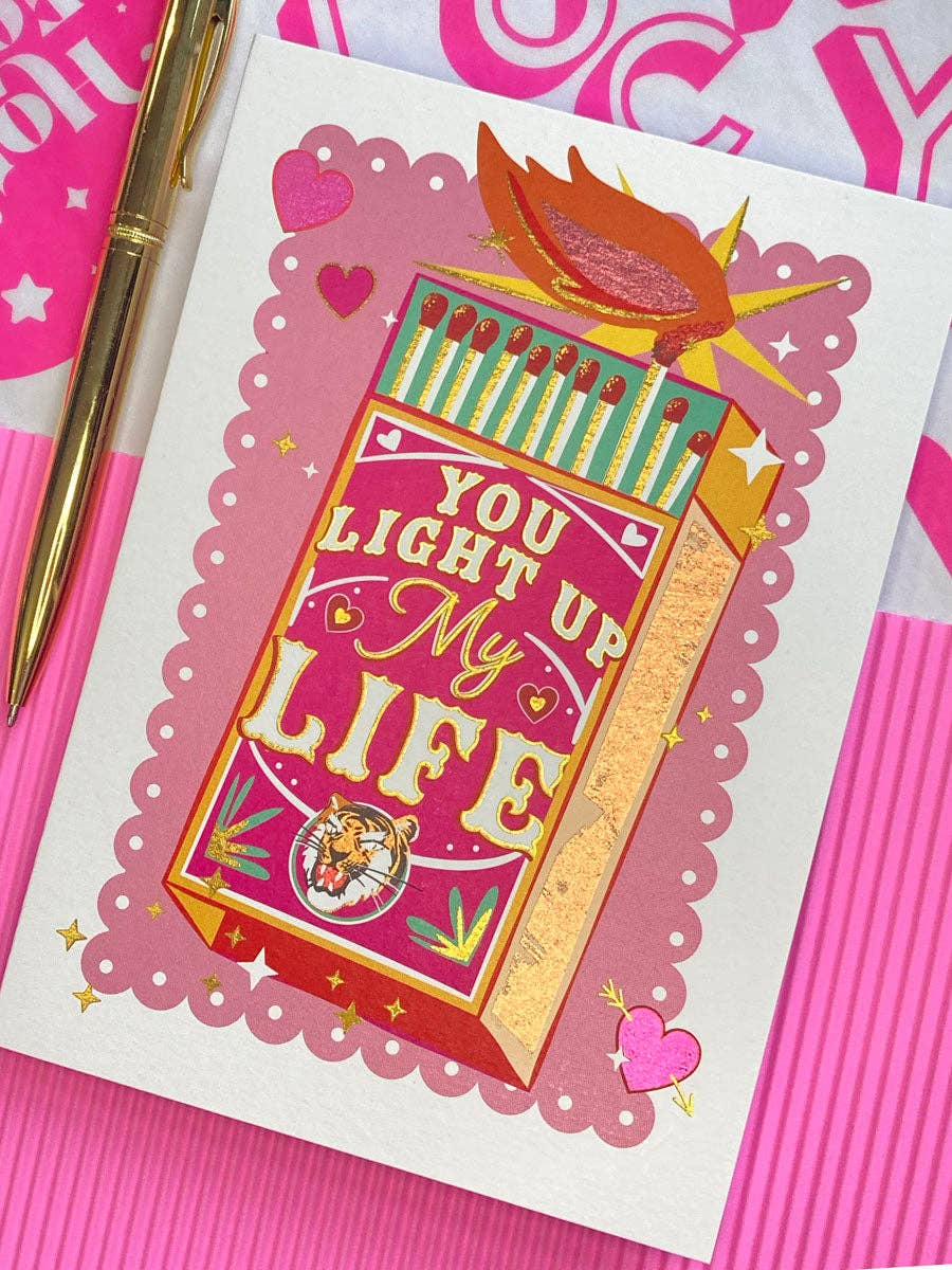 Cath Tate Cards – wholesale Valentine's Day card – LIGHT UP3