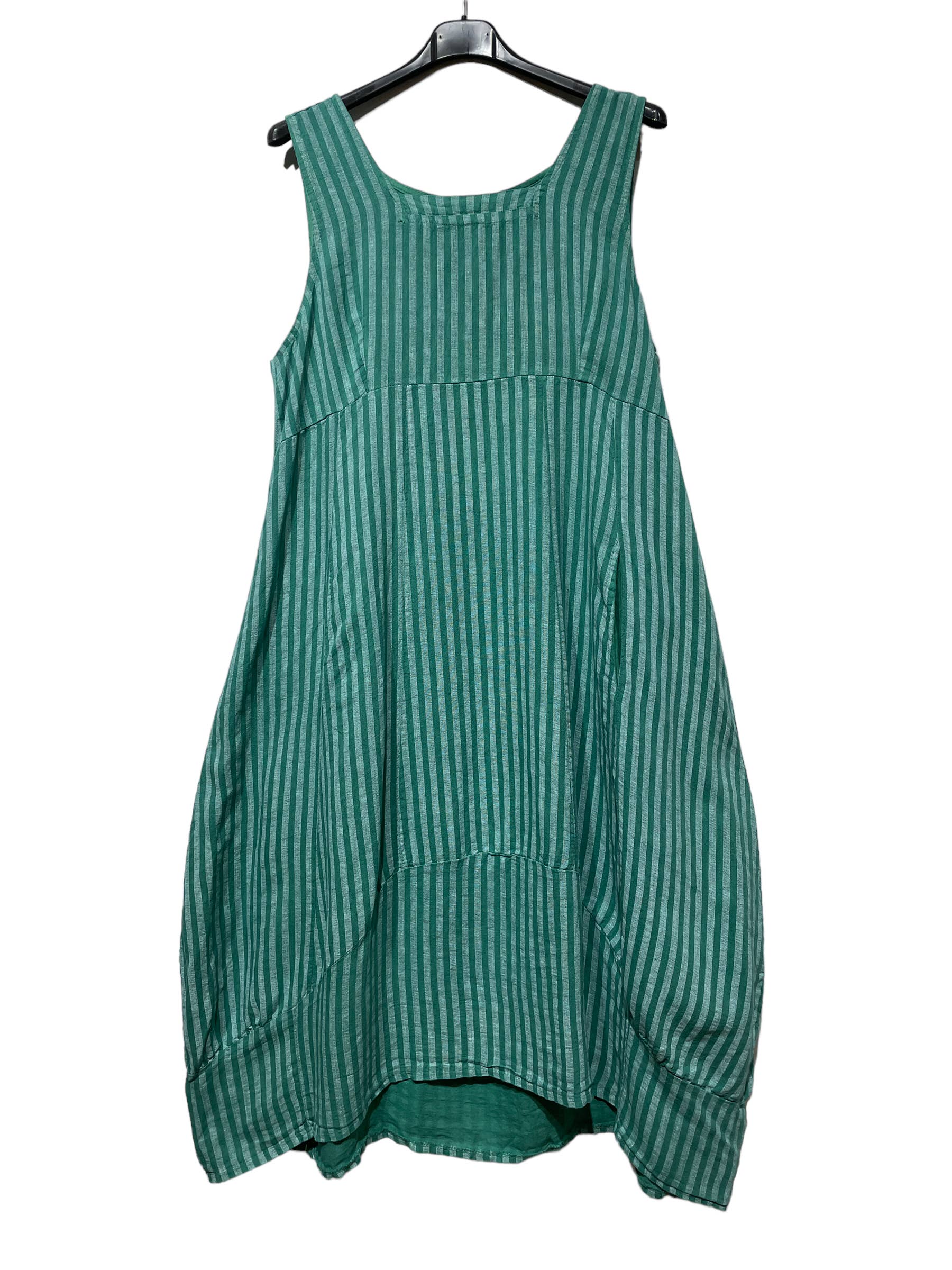 LINEN & COTTON HOUSE - Wholesale Dress - Women's - ROBE EN LIN 322 8119 RAYÉE PRINTEMPS ÉTÉ VÊTEMENTS3