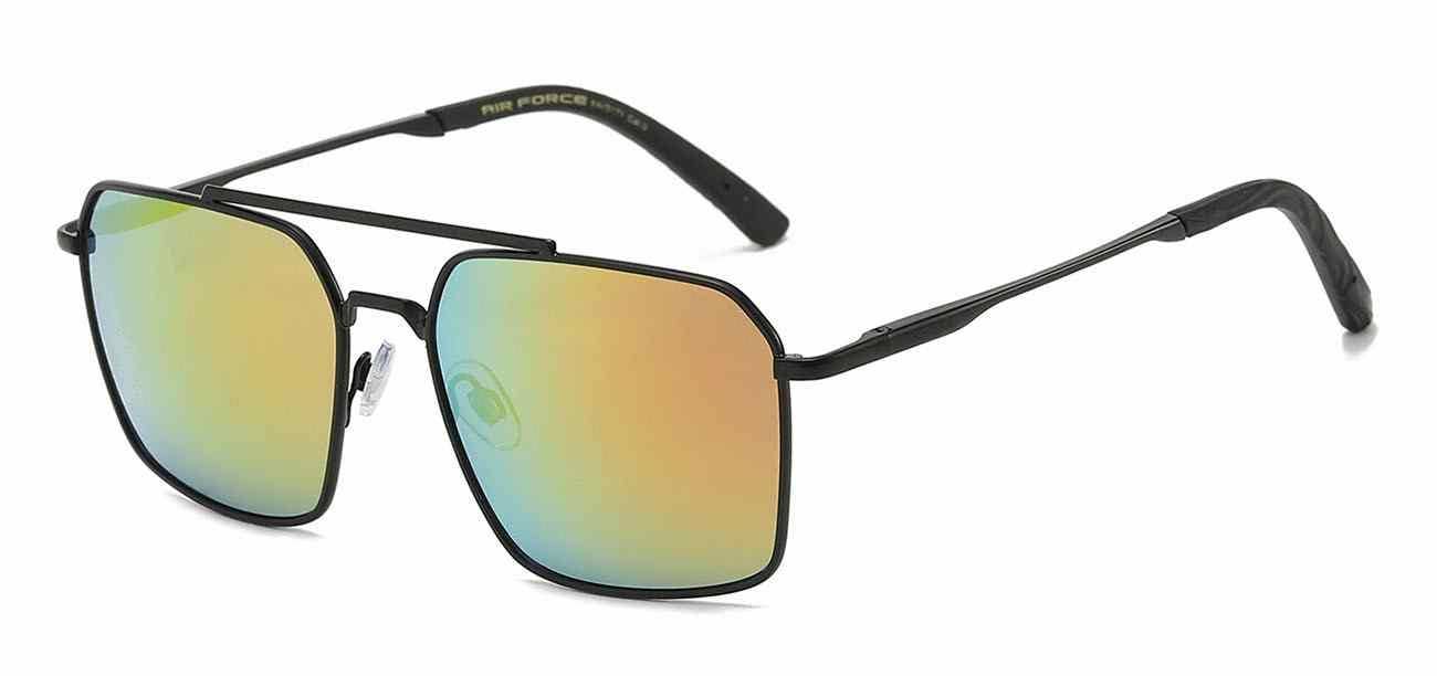 Sunrayzz Imports - Wholesale Sunglasses - Women's - AirForce Square Metallic Aviator av51710