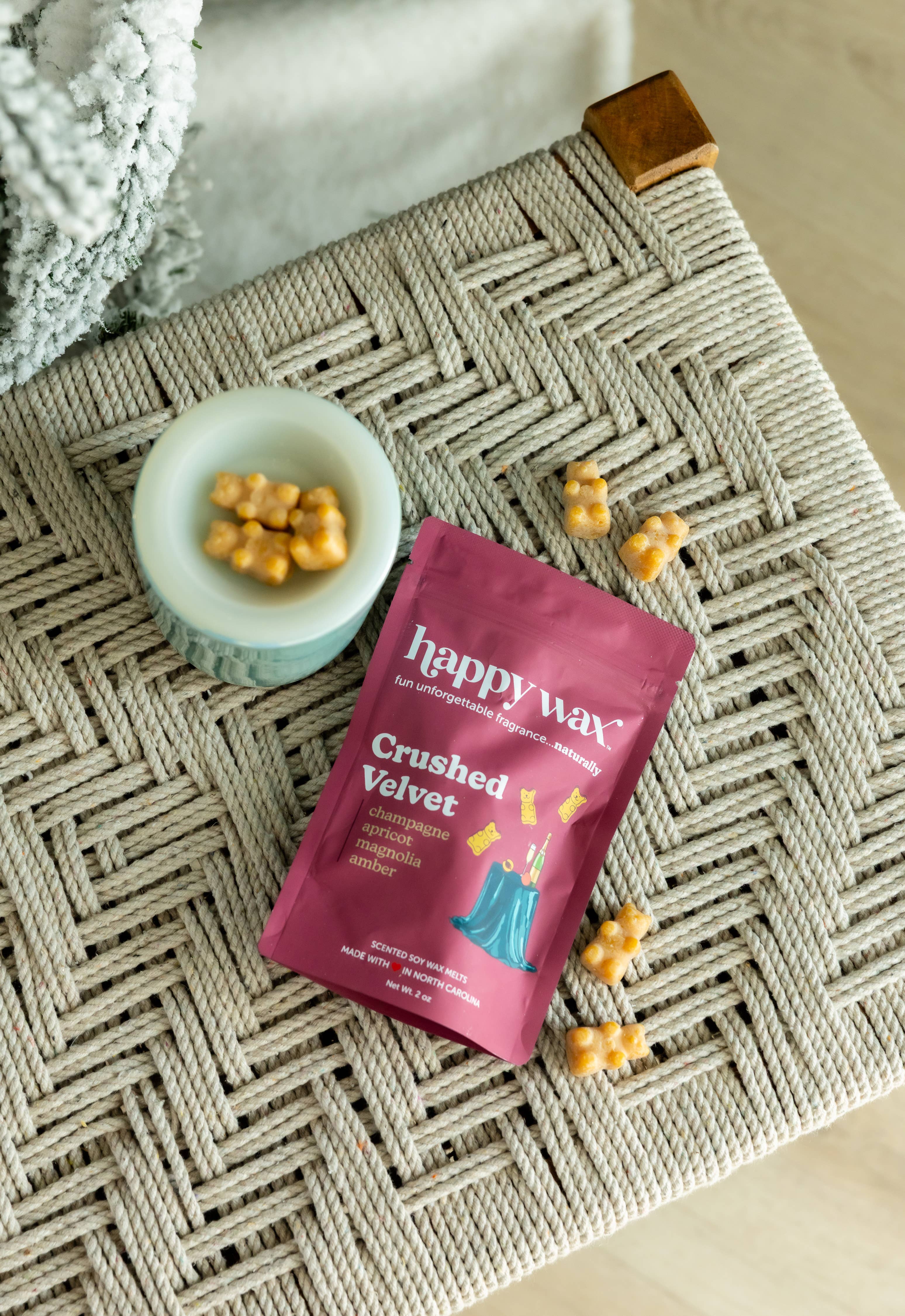 Happy Wax - Wholesale Wax Melt - Crushed Velvet Wax Melts 4oz Pouch1