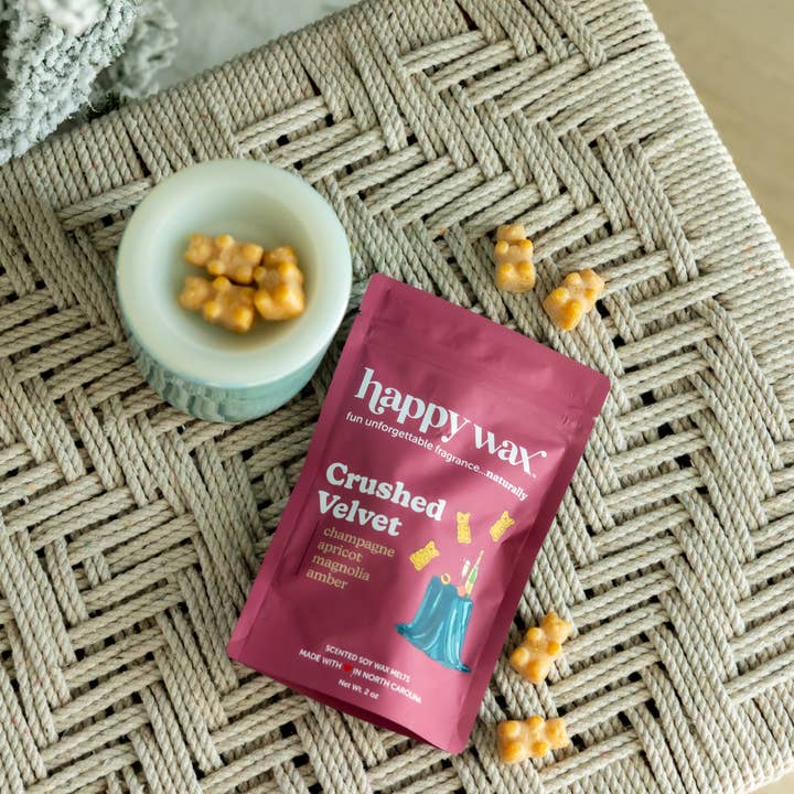 Happy Wax - Wholesale Wax Melt - Crushed Velvet Wax Melts 4oz Pouch1