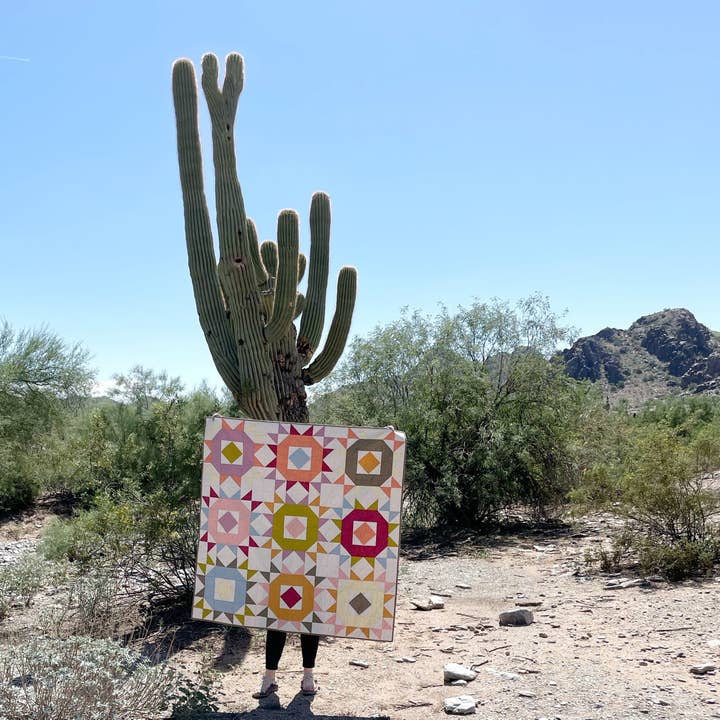 Nollie Bean - Wholesale Craft Sewing Kit - Avalon Quilt Pattern (Printed)1