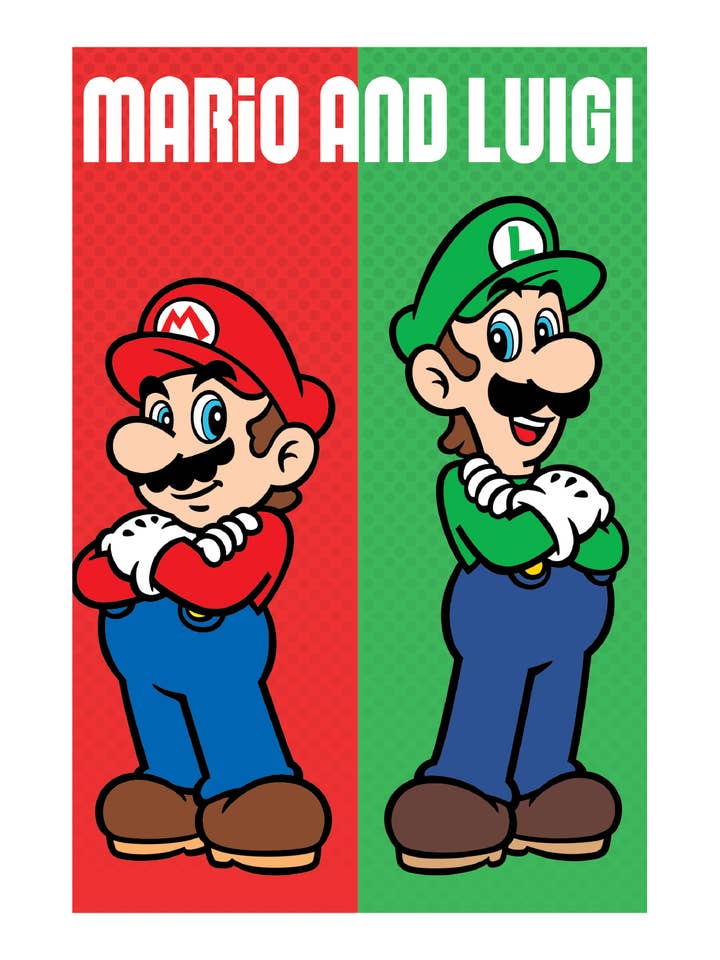 Mario & Luigi Poster for wholesale by Pyramid America