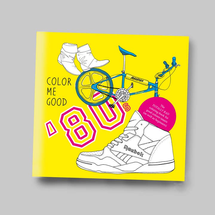 I Love Mel - Wholesale Coloring & Activity Book - Adult - Colour Me Good 80s and 90s Adult Coloring Book Bundle2