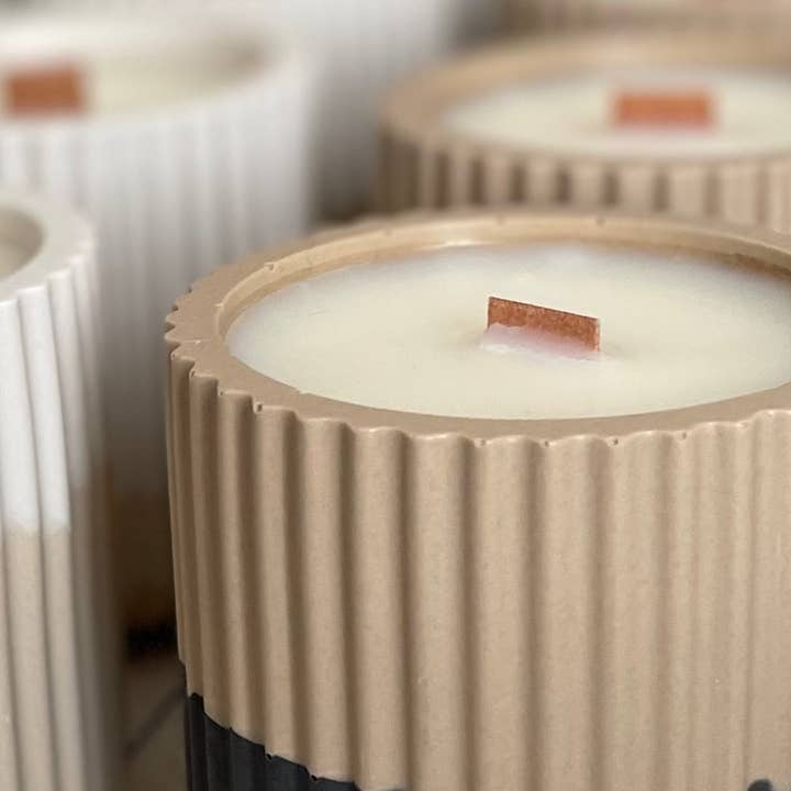 The Wax Leaf Candle Co – wholesale Jar/filled candle – Biscuit Bakery Luxury Soy Candle: Eco-Friendly Unique Candle3