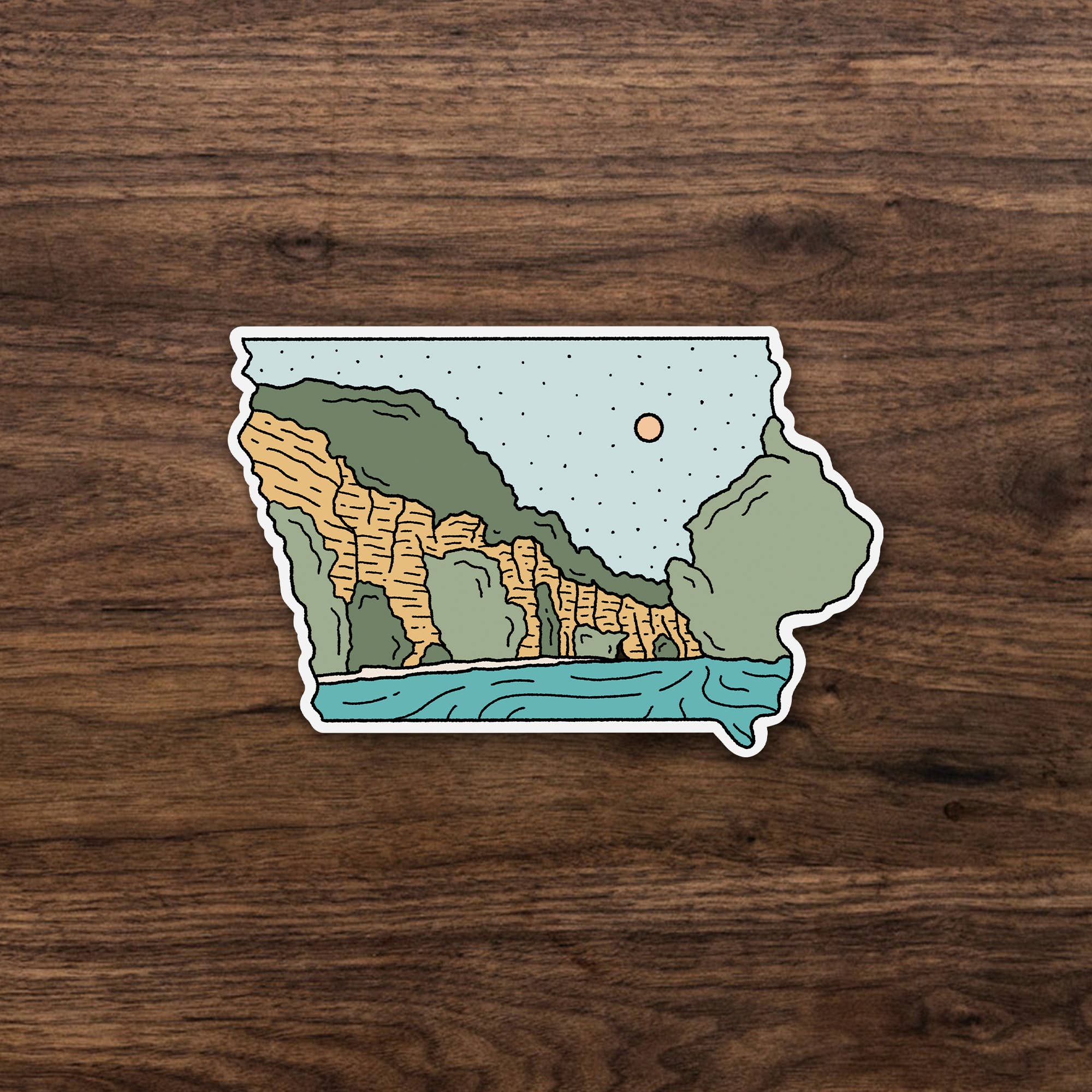 The XPLR More Collective - Wholesale Sticker - State Stickers (All 50 States available!)16