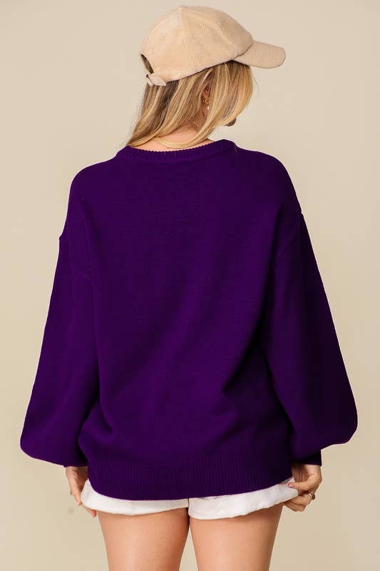 Vanilla Monkey - Wholesale Pullover-trui - Dames - Game Day lichtgewicht voetbaltrui8