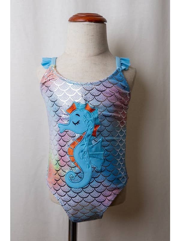 Yira - Wholesale One Piece Swimsuit - Kids - Sparkling Seas One-Piece Swimsuit3