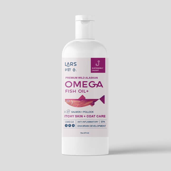 Omega Fish Oil+ for wholesale by Lars Pet Company