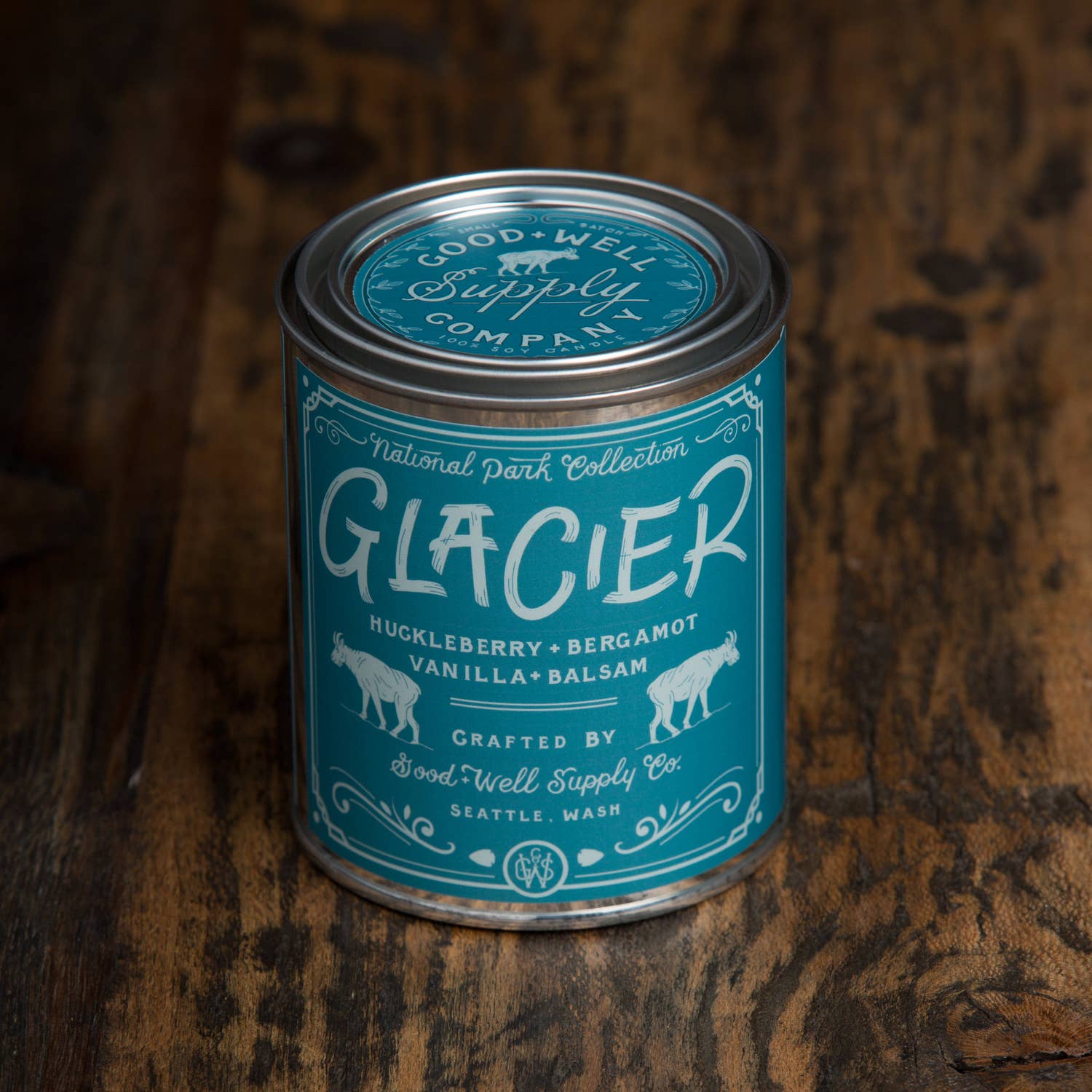 Good & Well Supply Co. - Wholesale Jar/Filled Candle - Glacier National Park Candle3
