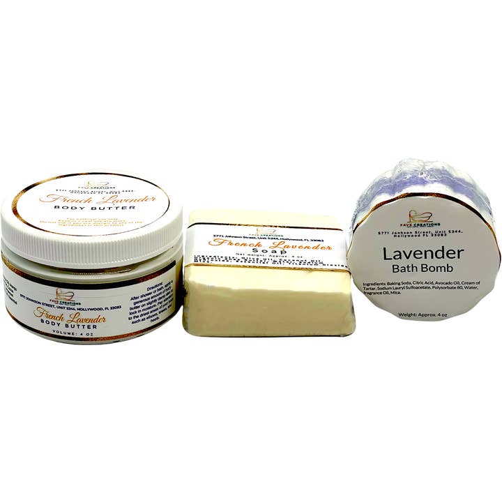 Beurre corporel Serene Soul - Parfumé à la lavande française pour la vente par Fave Creations